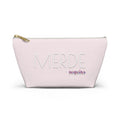 Accessory Pouch — Pink "MERDE" Sequins Makeup Bag
