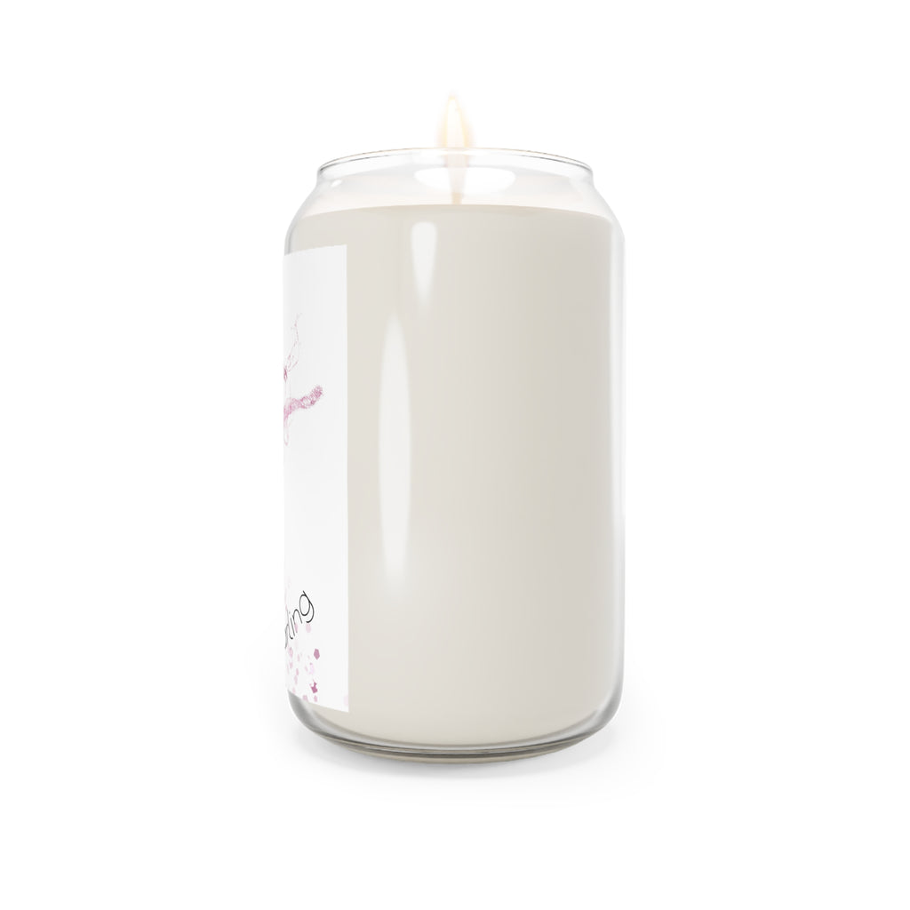 Scented Soy Candle — "Merde, darling" Ballerina Scented Candle (13.75 oz)