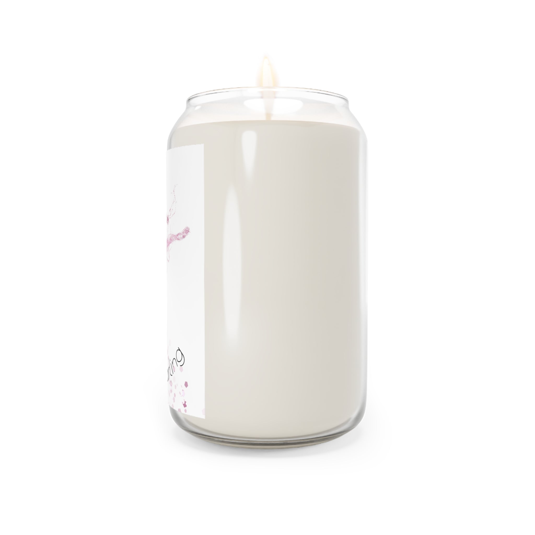 Scented Soy Candle — "Merde, darling" Ballerina Scented Candle (13.75 oz)