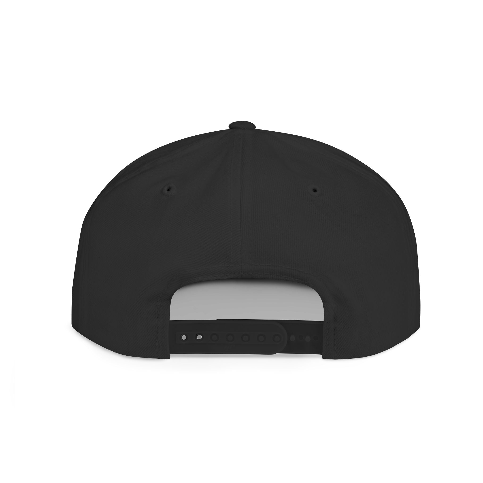 Snapback Hat — "MERDE" Embroidered Flat Bill Cap