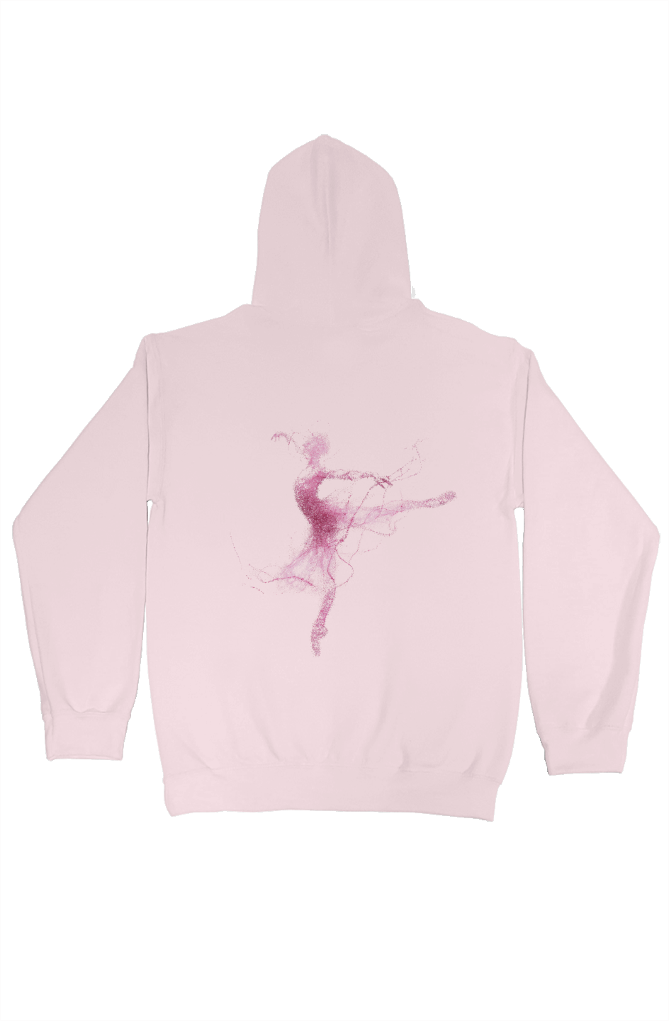 Sequin and ballerina hoodie