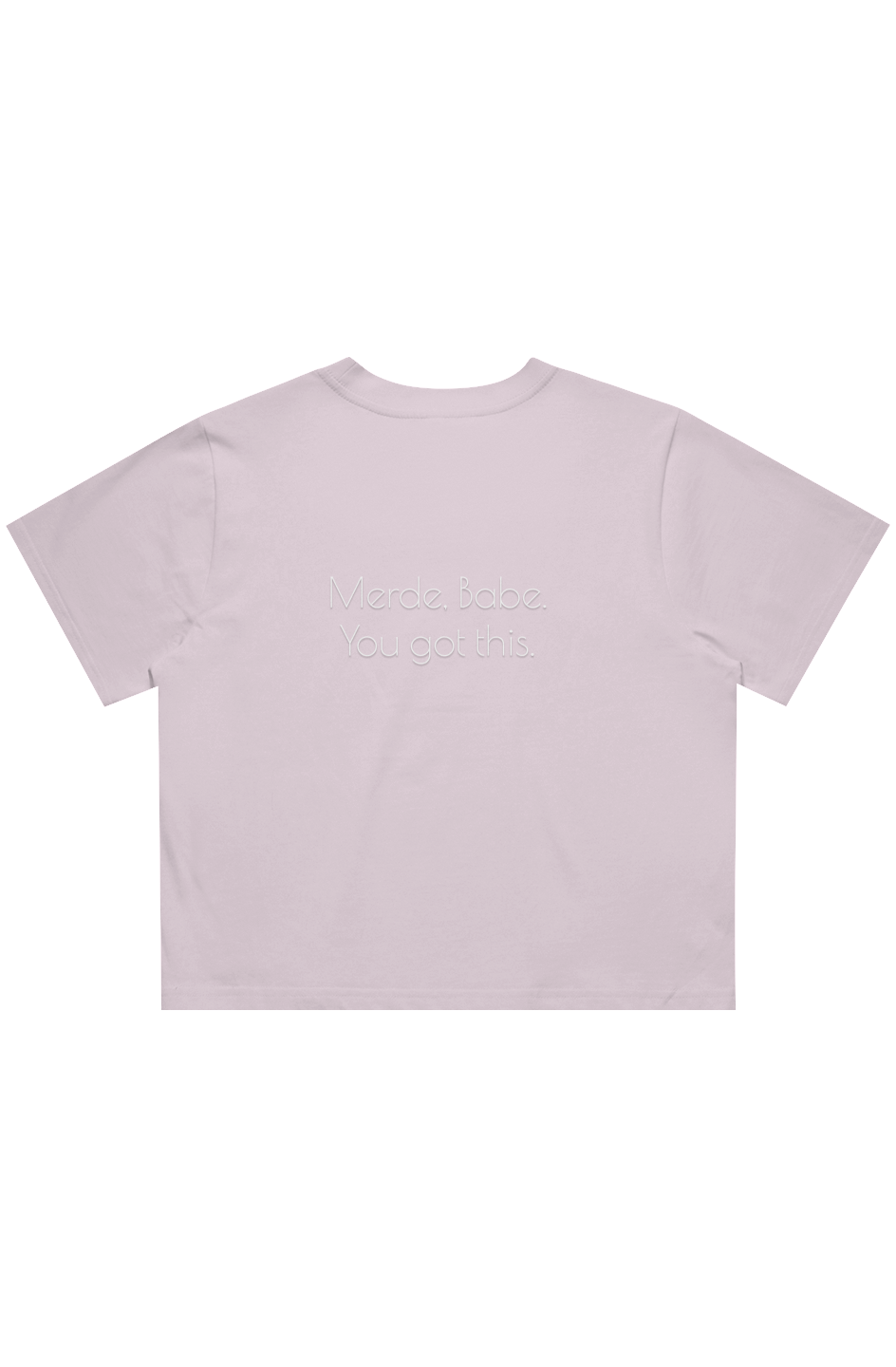 Merde Babe Crop Tee