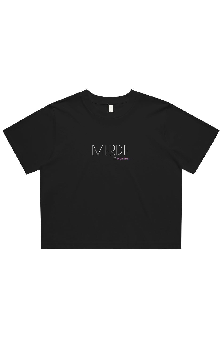 Merde Babe Crop Tee