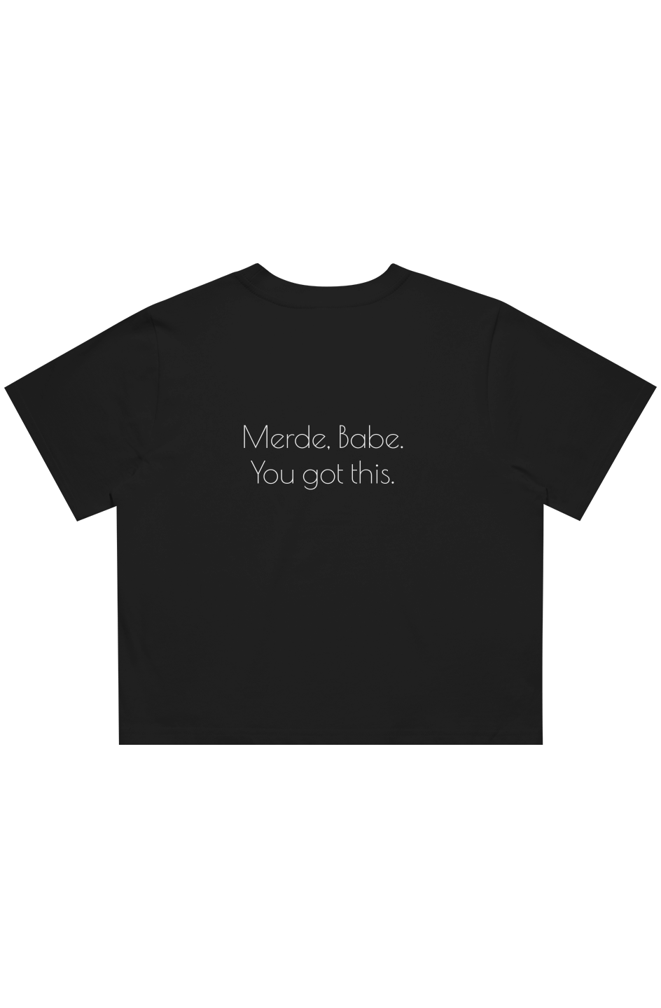 Merde Babe Crop Tee