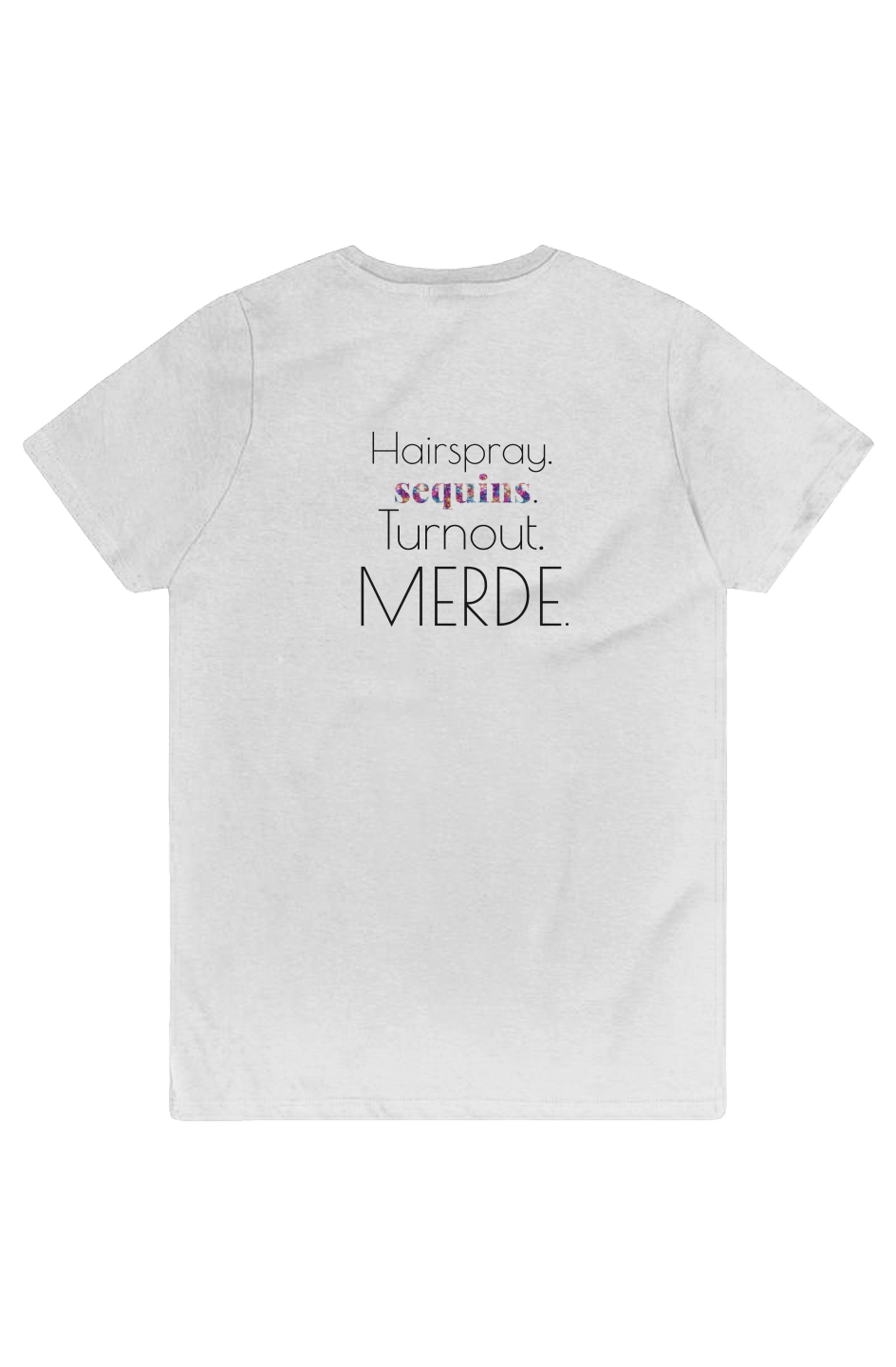 Hairspray Merde Womens Daily Tee