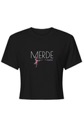 Merde hairspray and turnout Ideal Crop Top