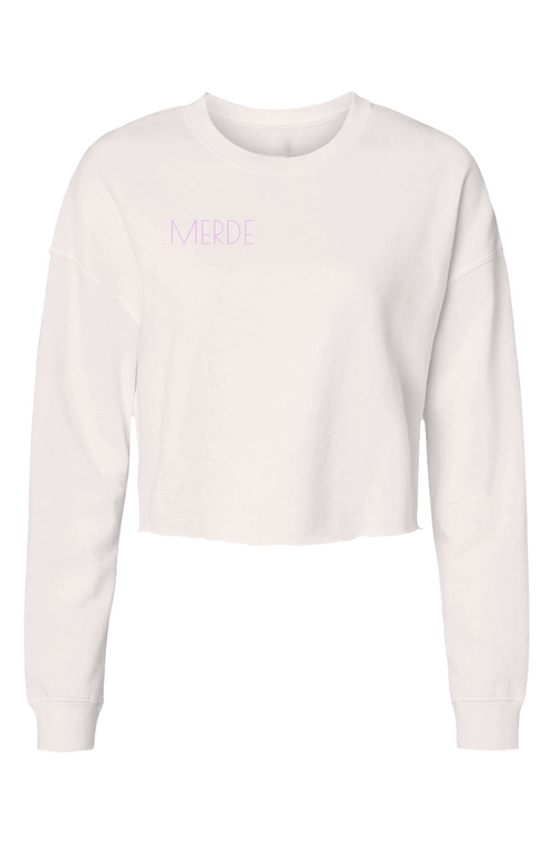Ballerina Cropped Crew