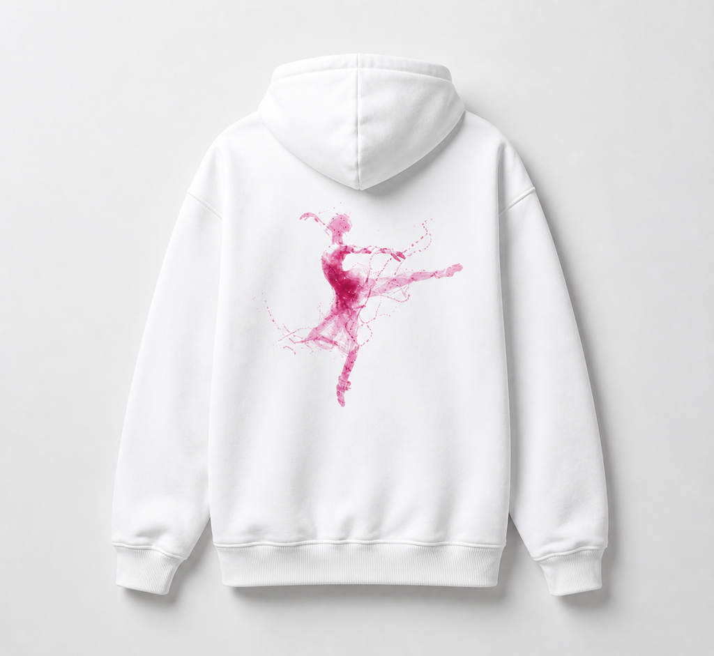 White Ballerina Hoodie