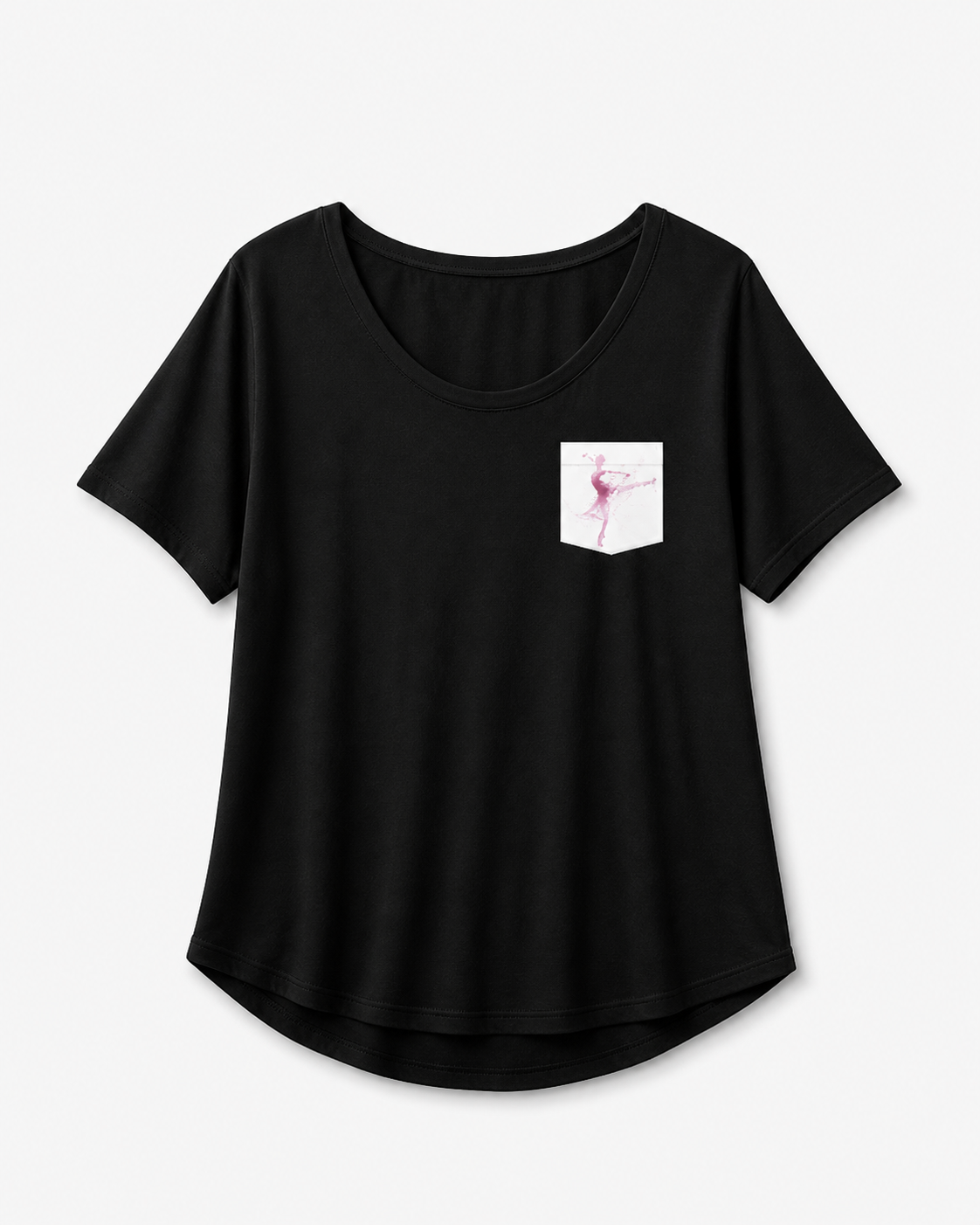 Slouchy T with Ballerina Pocket