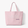 Merde Zippered Tote